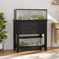 thumbnail image 1 of Heavy Duty 20-29 Gallon Aquarium Stand with Charging Station, Magnetic Doors, 1 of 7