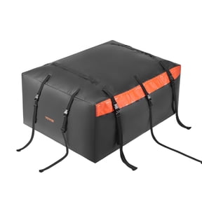 Heavy Duty 20 Cubic Feet Car Rooftop Cargo Carrier Bag 840D PVC Waterproof Roof Luggage Bag with Lock Anti Slip Mat 6 Door Hook for All Vehicles