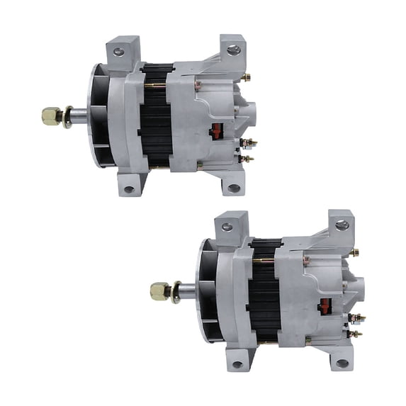 Heavy-Duty 22 SI Alternator of 12V, 145A, Pad Mount Replaces 10459320, 19020388, 14630, 20485730, 2132-19020389, DR19020389, A9-022 OEM (2 Pack)