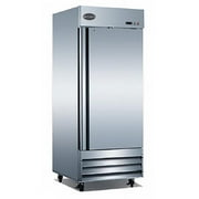 Heavy Duty 23 cu ft Commercial Solid Stainless Steel Reach-In Refrigerator 1 Door