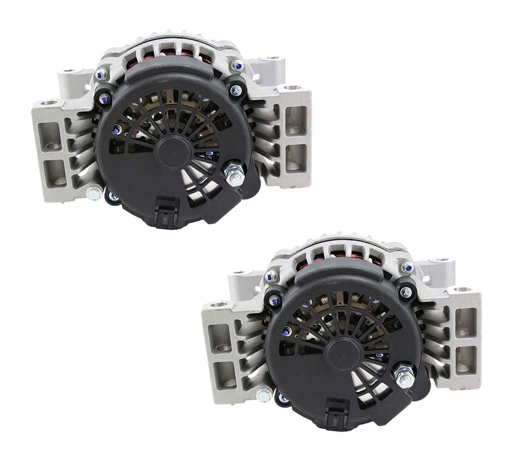 Heavy-Duty 24SI Alternator of 12V, 160A, Pad Mount Fits International Models, Replaces 8600043, 19020902, 310VDR8600889, 90-01-4447 OEM (2 Pack)