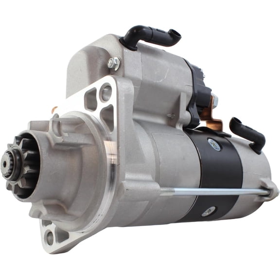 Heavy Duty 24V Gear Reduction Starter Compatible with Cummins ISB 6.7L 2010-2013, Hyster 360-36HD