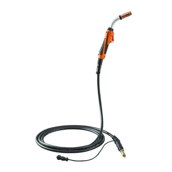 Heavy Duty 250Amp MIG Welding Gun with 15FT Cable - Works with 0.030", 0.035", 0.045" Wire