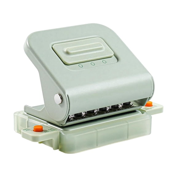 Heavy-Duty 3 & 6 Hole Paper Punch for Documents, Office & Home Use, Compact and Precise Organizer for Reports, Notes & Exam Papers