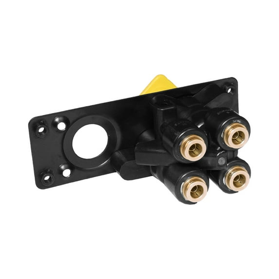 Heavy Duty 3/8" PC Dash Valve - Air Brake Park Control Valve Replaces 800620, Bendix 5006258, 5006346, BW5006258, BW5006346, BX5006258, BX5006346