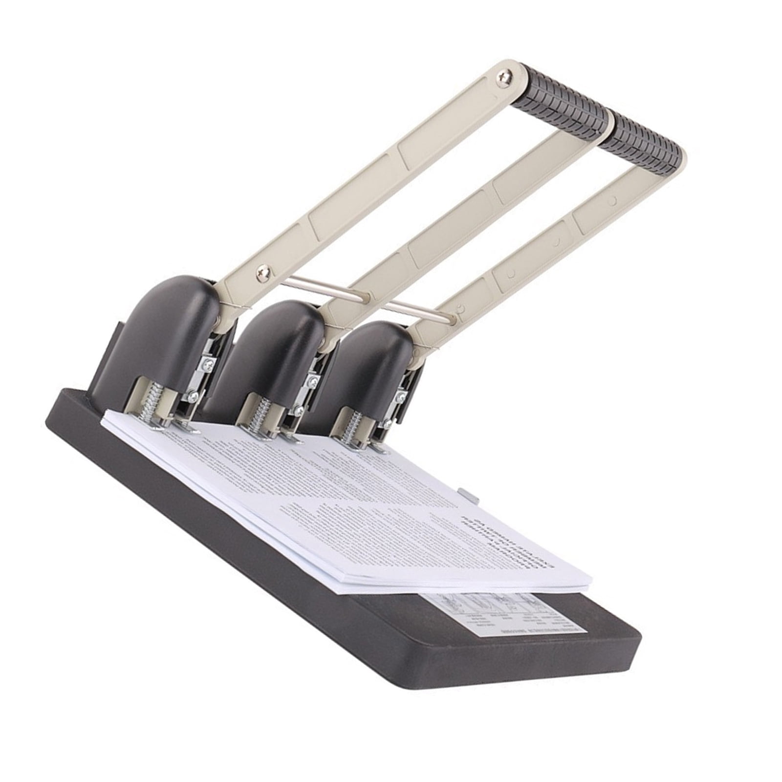 Heavy Duty 3 Hole Punches 150 Sheets High Capacity 3 Hole Paper Puncher Labor Saving Hole Punches for Industrial