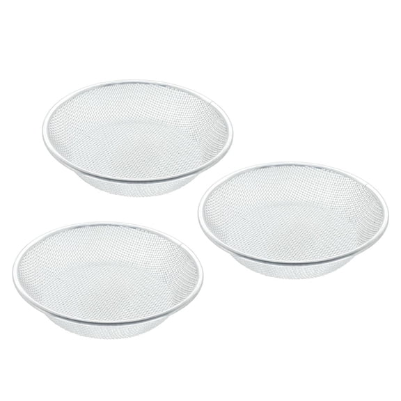 Heavy Duty 3 Piece Garden Sieve Set For Composting And Soil Screening RustProof Stainless Steel Construction