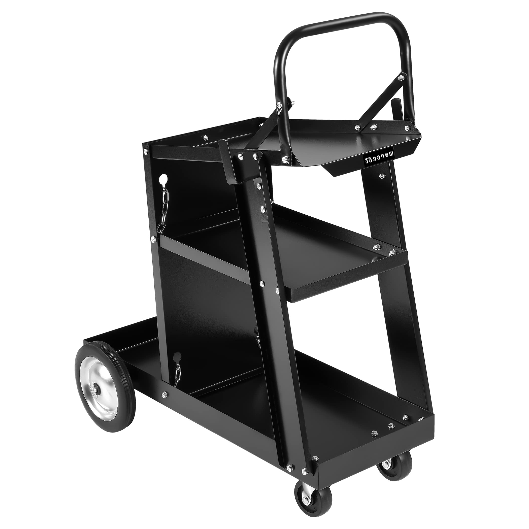 HeavyDuty 3 Tier Welding Cart Rolling Welder Carts with Storage