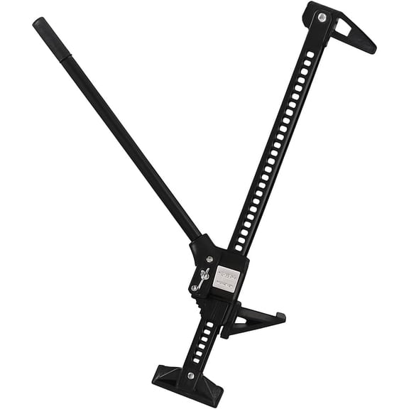 Heavy Duty 3 Ton (6000-6600 Lbs) Farm Jack, Ratcheting High Lift Steel Utility Jack, Adjustable from 5.12 to 60 Inch, Wear-Resistant Build, Multi-Use for Truck, UTV, Trailer, Tractor, SUV