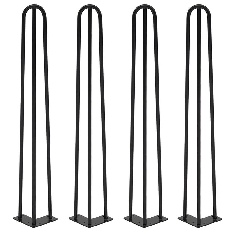 Heavy Duty 3 rod Hairpin Legs Industrial Style Mid Century