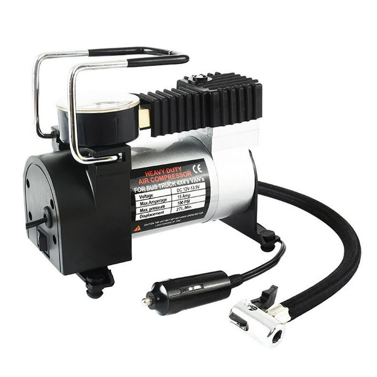 Heavy Duty 300PSI / 12V Air Compressor High Tyre Inflator Portable Tire  Inflator, Or Basketball 