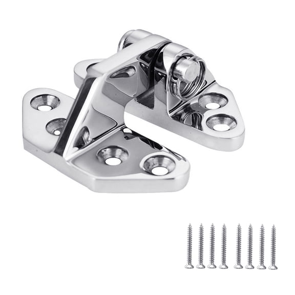 Heavy Duty 316 Stainless Steel Hinges Marine Hardware with Removable Pin, 66x71mm Size Suitable for Sailing Vessels