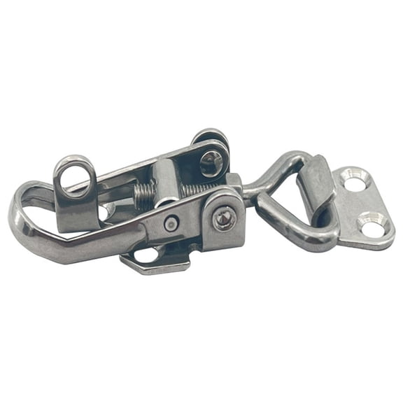 Heavy Duty 316 Stainless Steel Locker Lockable Hold Down Clamp Marine Door Fastener Clamp