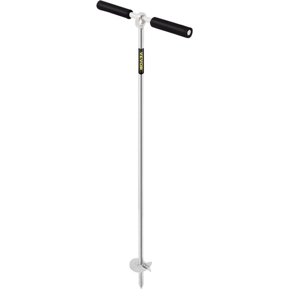 Heavy-Duty 316 Stainless Steel Sand Anchor, 36" Auger Design with Removable Handle & Storage Bag - Secures Jet Skis, Pontoons, Kayaks on Beach/Sandbar