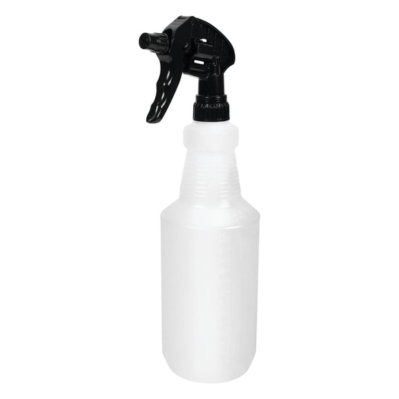 Performance Tool W1473 Heavy Duty 32 oz. Spray Bottle - Professional Grade Chemical Resistant Sprayer for Auto, Home, Garden and Industrial Use