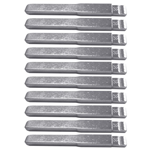 Heavy Duty 38# Silver HU101 Key Blanks For Ignitions Systems Replacement And Duplication With Enhancing Security Features