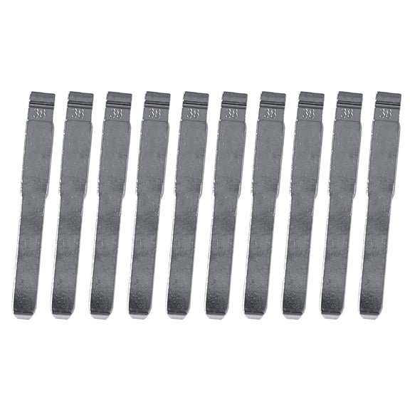 Heavy Duty 38# Silver HU101 Key Blanks For Ignitions Systems Replacement And Duplication With Enhancing Security Features
