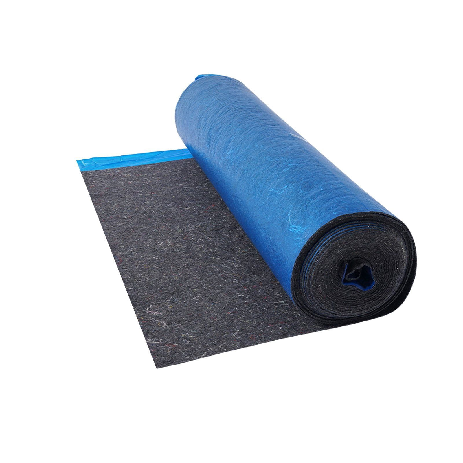 Heavy Duty 3mm Thick Laminate Flooring Underlayment 200 sq ft Roll with Attached Vapor Barrier Soundproof Noise Reduction for Vinyl Wood Flooring