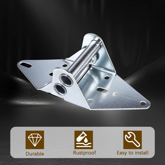 Heavy Duty #4 Garage Door Hinges with Mounting Bolts 2 Pack