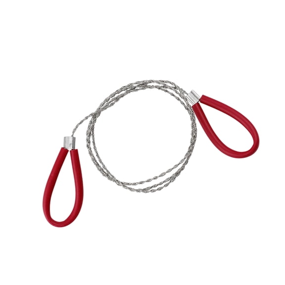 Heavy Duty 4-Ply Steel Wire Rope Handsaw, Multi-Purpose Ergonomic Tool for Gardening, & Metal Cutting Tasks
