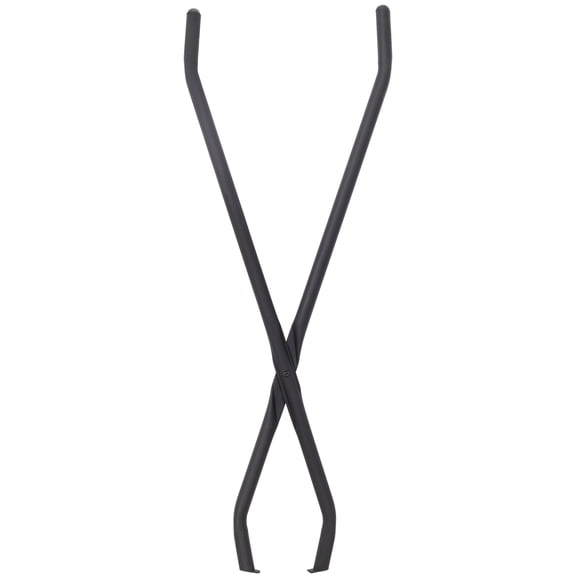Heavy Duty 40 Inch Fire Tongs Log Grabber, Rustproof Metal Firewood Tool for Fire Pit, Outdoor Bonfire & Campfire, Safely Moves Large Logs