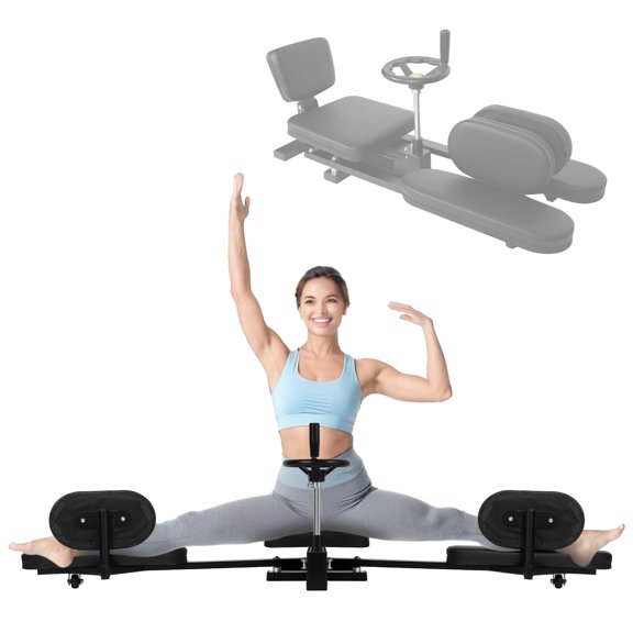 Heavy-Duty 400 Lbs Split Stretcher,240 Max Range,Designed for Yoga, Dance, and Flexibility Workouts.