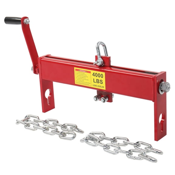 Heavy Duty 4000 lbs Engine Hoist Load Leveler with 2 Chains for Shop Crane