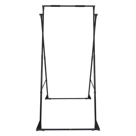 Heavy Duty 440.9 lbs Capacity Adjustable Yoga Frame for Aerial Yoga and EVA Foam Silks with Triangular Structure