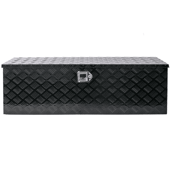 Heavy Duty 48" Aluminum Truck Bed Tool Box w/ Lock & Keys