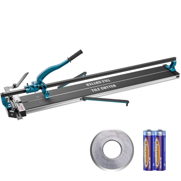 Heavy Duty 48-Inch Tile Cutter with Laser Guide&Carbide Wheel for Porcelain and Ceramic Tile Cutting