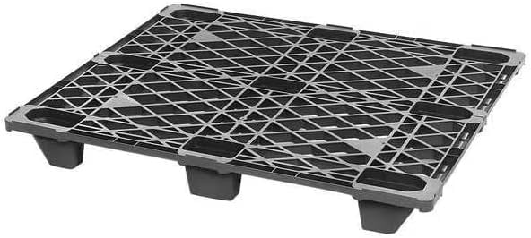 Heavy Duty 48" L x 40" W x 5" H Recycled High Density Polyethylene Pallets 3,500lb Static Weight Load Capacity