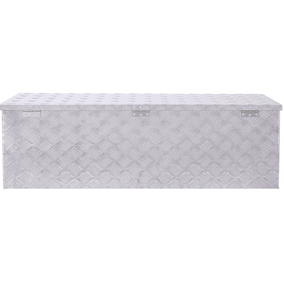 Heavy Duty 48in Aluminum Truck Bed Tool Box w/ Lock & Keys