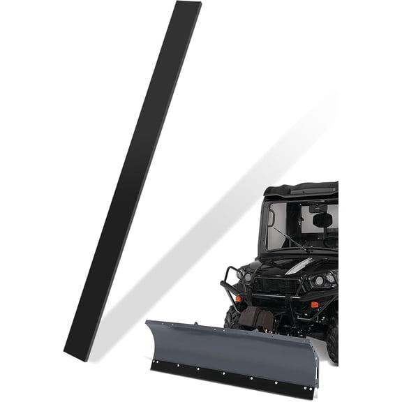 Heavy Duty 48x3x1/2 Inch Poly Cutting Edge Scraper Bar Replacement for Front Snow Blade Plow