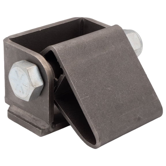 Heavy Duty 5-1/2" x 5-1/2" Greaseable Dump Trailer Hinge  Durable Self-Color Steel Weld-On Pivot Hinge for Dump Beds, Truck Gates & Trailers - 10 Pack