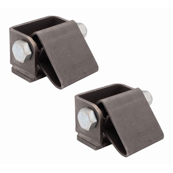 Heavy Duty 5-1/2" x 5-1/2" Greaseable Dump Trailer Hinge Durable Self-Color Steel Weld-On Pivot Hinge for Dump Beds, Truck Gates & Trailers - 2 Pack