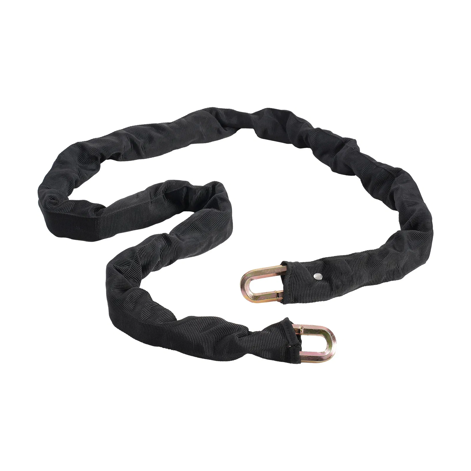 Heavy Duty 5.91 Ft Bike Chain Lock-High Security Metal Steel Anti-Theft Lock for Bicycles,Motorcycles,Scooters,Doors,Fences,and Gates,9.5mm Black