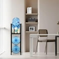 thumbnail image 1 of Heavy Duty 5 Gallon Water Dispenser Stand with Spigot Storage Shelf - 4 Tier Bottle Rack Organizer for Home Kitchen Office Living Room, 1 of 6