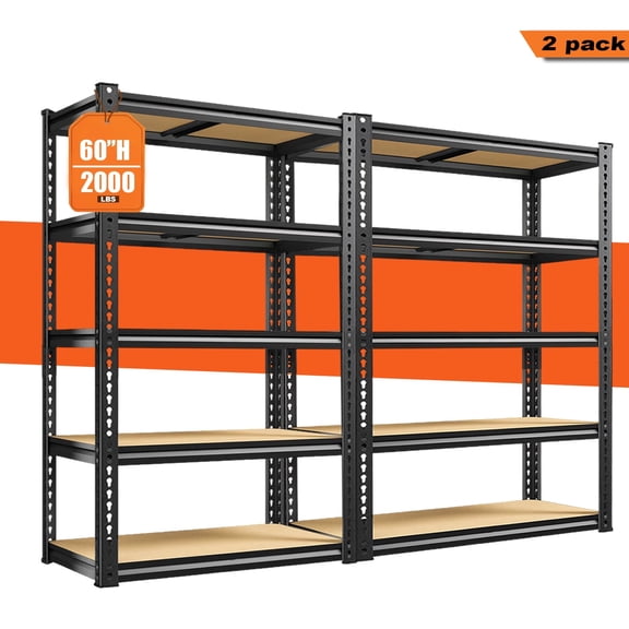 Wall-mounted Storage System Includes Multiple Storage Bins, Tool Holders, and Mounting Panels in a Black and Red Color Scheme