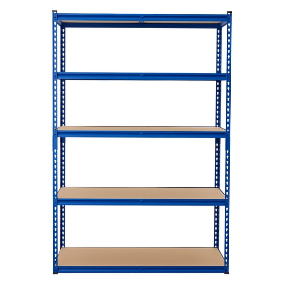 Heavy Duty 5-Tier Metal Shelving Unit – 36"x18"x72" or 48"x24"x71" – 400/500 lbs Per Shelf – Adjustable Storage Rack for Garage, Warehouse, Pantry, Basement