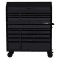 HeavyDuty 52 in. 15Drawer Matte Black Tool Chest Combo H52CH6TR9HDV4