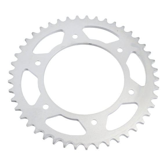 Heavy Duty 520 45T Motorcycle Chain Rear Sprocket Robust Wear Proof Steel Back Sprocket Hub Wheel for DIY Kart ATV Light Pit Dirt Bike Parts 9.45 inches / 24.0 cm