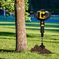 thumbnail image 1 of Heavy Duty 52cc 2-Stroke Gas Powered Post Hole Digger – 1250W Portable Tree Digger with 1500BPM Impact Energy – Manual Start Earth Auger for Planting, Fence Post Installation, Landscaping, 1 of 14