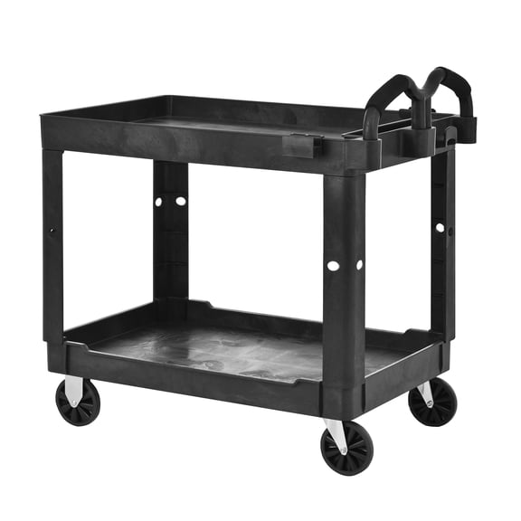 Heavy Duty 550lb Capacity Service Cart with Wheels & Brakes