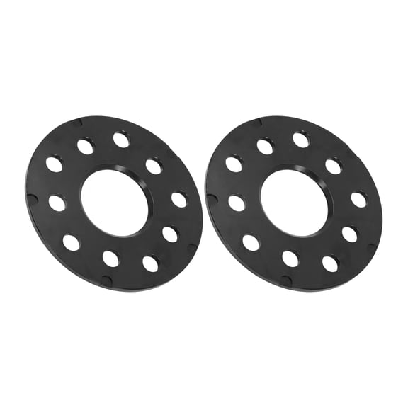 Heavy Duty 5mm / 0.20 in Aluminium Alloy Hub Centric Wheel Spacers and Adapters Set for High Performance Auto Wheel Alignment 2 Pack