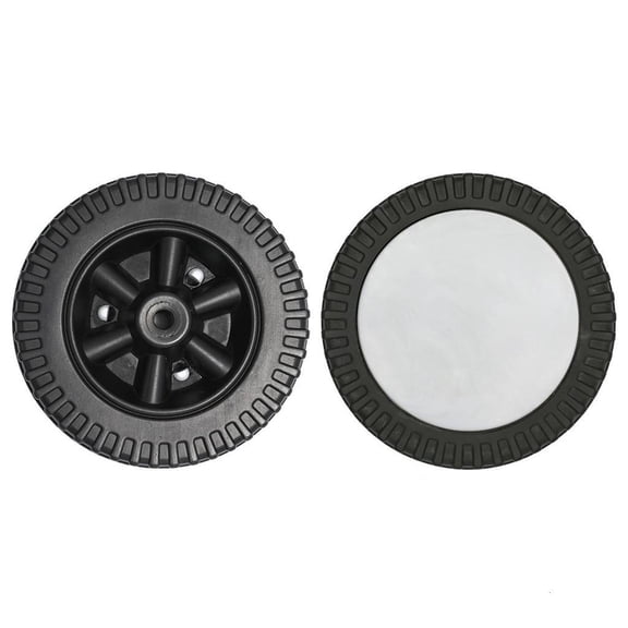 Heavy Duty 6" Barbecue Grills Casters Heatproof Plastic Construction Easy Installation Suitable Accessories