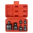 thumbnail image 1 of Heavy Duty 6 Piece Impacts Socket Adapter with Case for Reliables Driver Wrench Size Conversion Socket Reducer Tool, 1 of 10