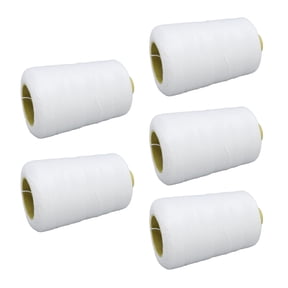 Heavy Duty 6 Stranded Sewing Thread Spools for Industrial Sewing Machine Pack of 5 Spools 10.2 Inches / 26 cm