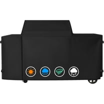 Heavy Duty 600D Polyester Cover Compatible with Traeger Grills BAC776 Woodridge Pro and Woodridge Elite Grills Replacement Covers Full-Length All Weather Grill Accessory