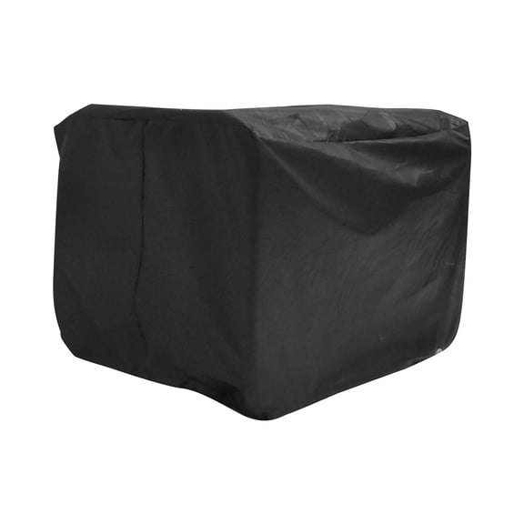 Heavy Duty 600D Polyester Universal Generator Cover Waterproof Weatherproof Outdoor Storage Protection Cover for 5000-10000 Watt Generators (20 x 20 x 6 inches / 50.8 x 50.8 x 15.2 cm)