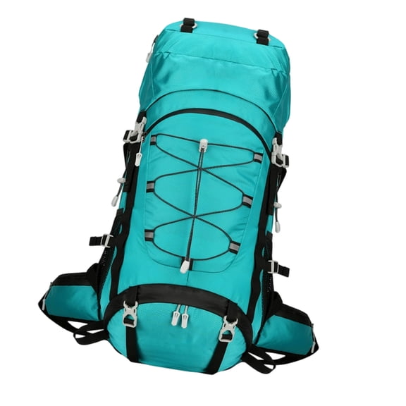 Heavy Duty 60L Trekking Backpack Ergonomic Adjustable Shoulder Strap Hiking Backpack Multiple Compartment For Camping